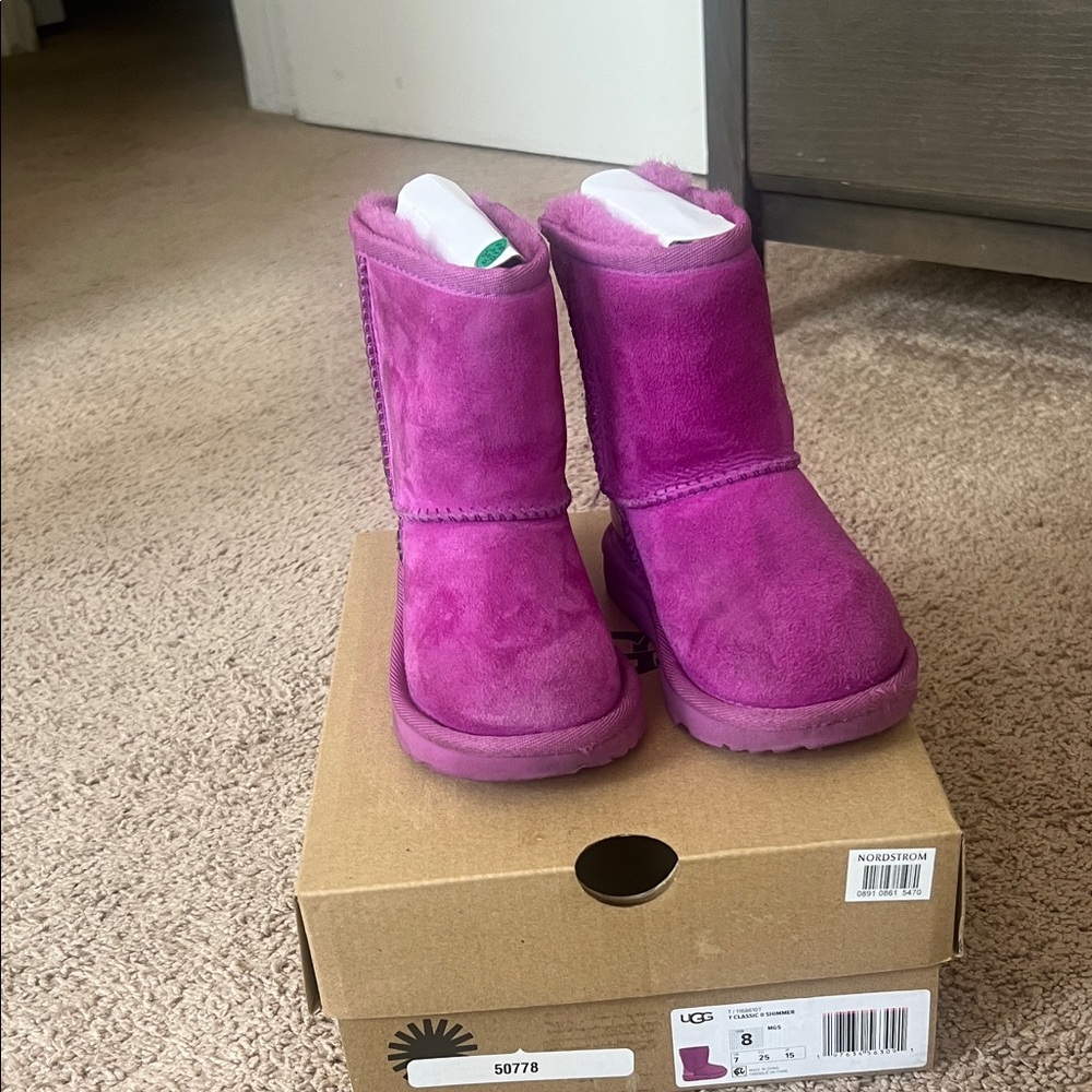UGG Kids Fuchsia Boots